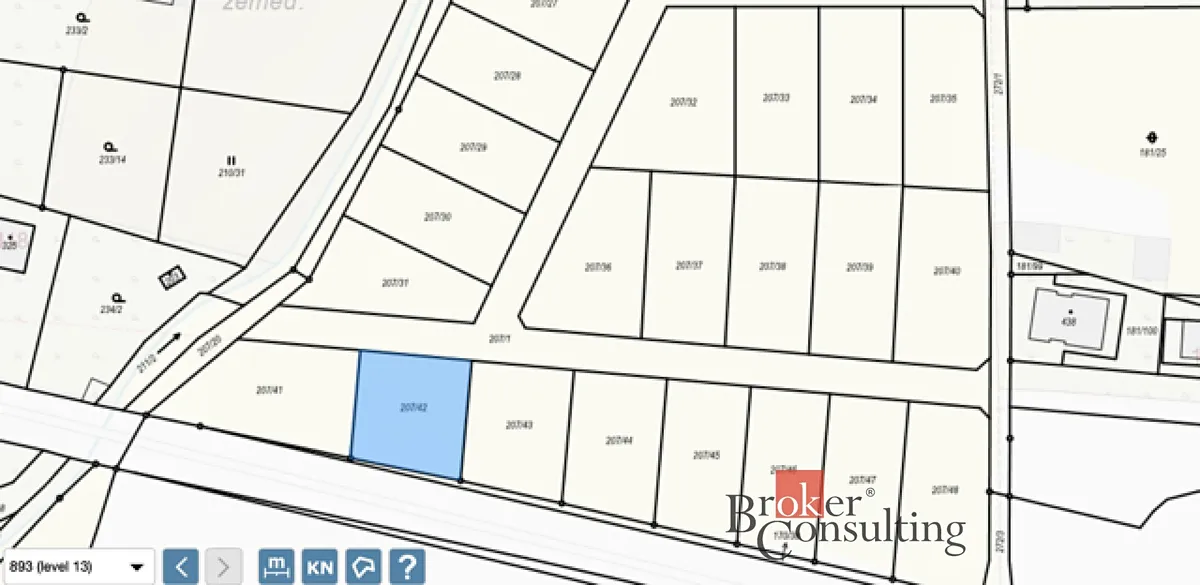 Prodej stavebního pozemku 589 m²